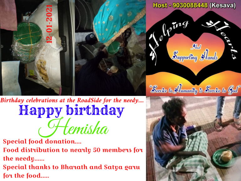 Special food donation…..