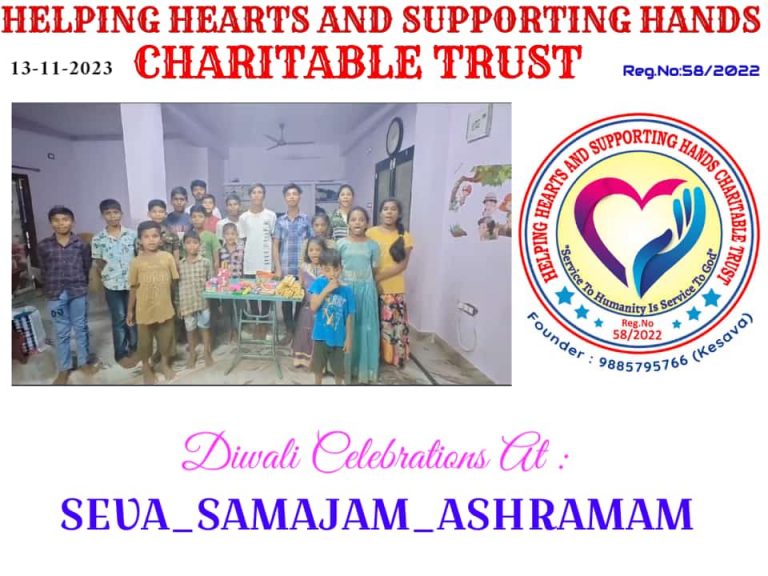 Diwali Celebrations At: Seva_Samajam_Ashramam
